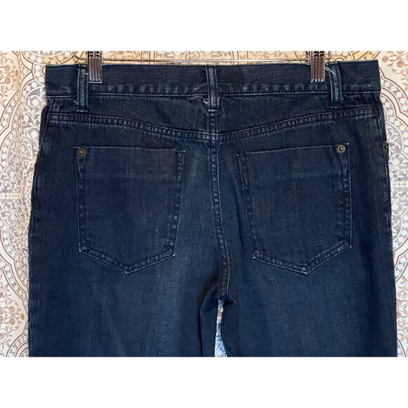 Mossimo Skinny Boyfriend Jeans Size 4 Dark Wash Denim Womens Casual Stylish - Picture 5 of 10